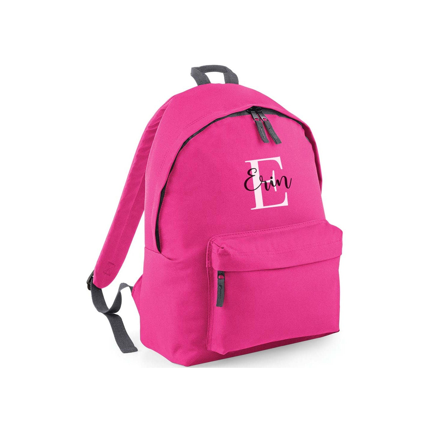 Personalised Initial Name Backpack for Kids, Custom Name Back Pack for Kids Boys Girls, Back to School Essential RuckSack Backpack