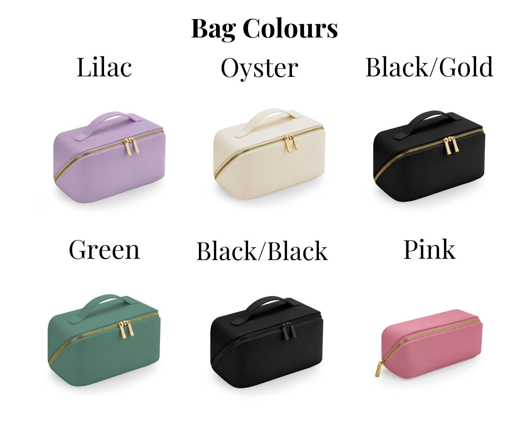 Personalised monogram cosmetic bag, custom makeup bag, personalized gift for her, personalised gift for bridesmaid, makeup organiser,make up - Jessica Hollie Gifts