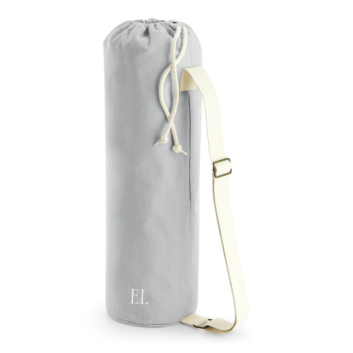 Personalised Monogram Yoga Bag, Tote Bag for Yoga, Custom Yoga Bag, Pilates Bag, Organic tote Bag, Yoga Mat holder bag, Yoga Bag with Holder - Jessica Hollie Gifts