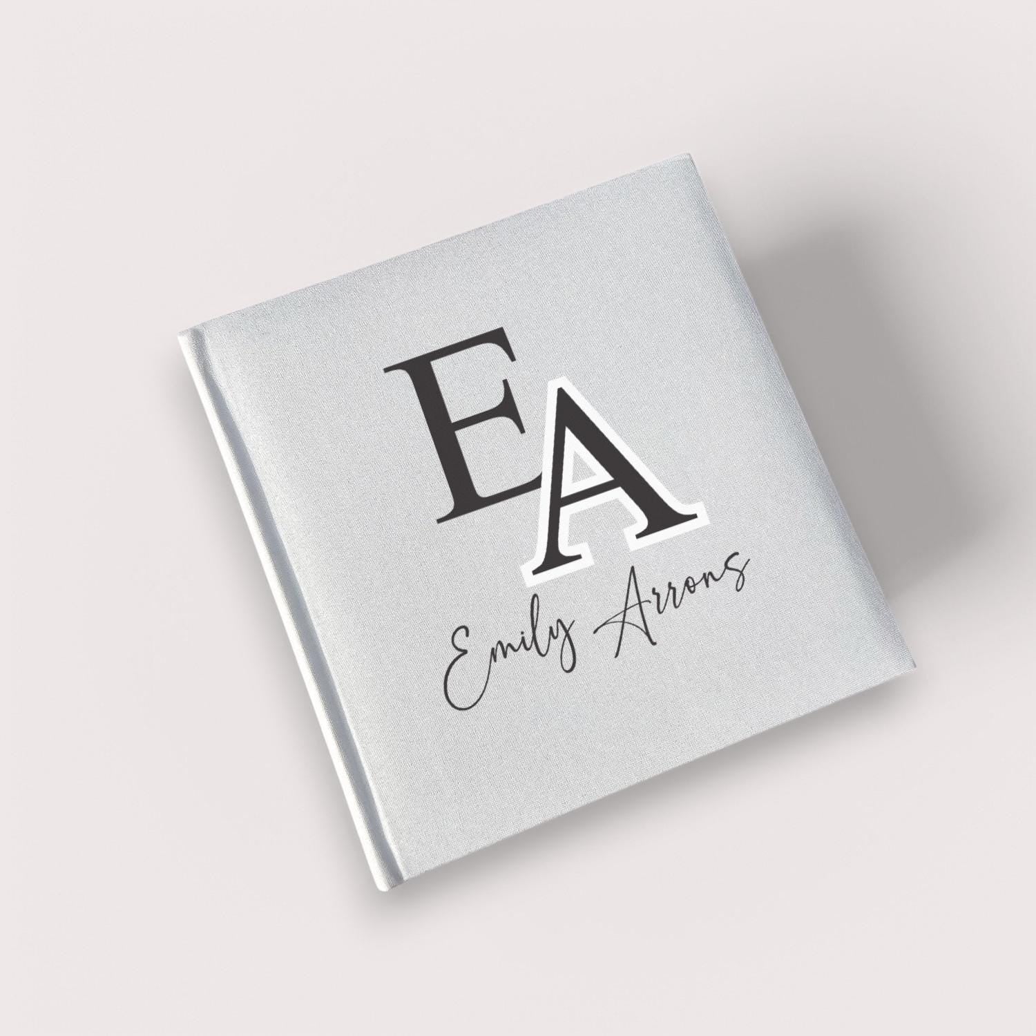 Personalised photo album with sleeves, Perfect for Photos and Heartfelt Messages, Photobooth, Linen Photo album, Wedding Album, Memory book - Jessica Hollie Gifts