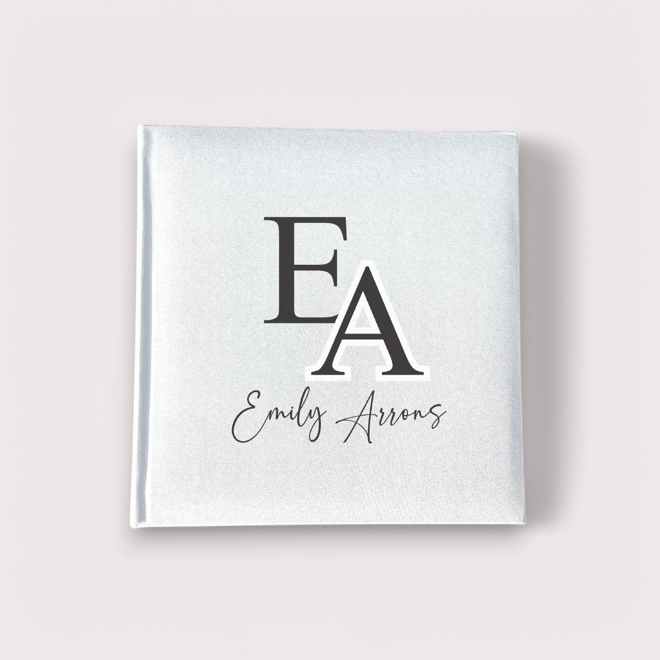 Personalised photo album with sleeves, Perfect for Photos and Heartfelt Messages, Photobooth, Linen Photo album, Wedding Album, Memory book - Jessica Hollie Gifts