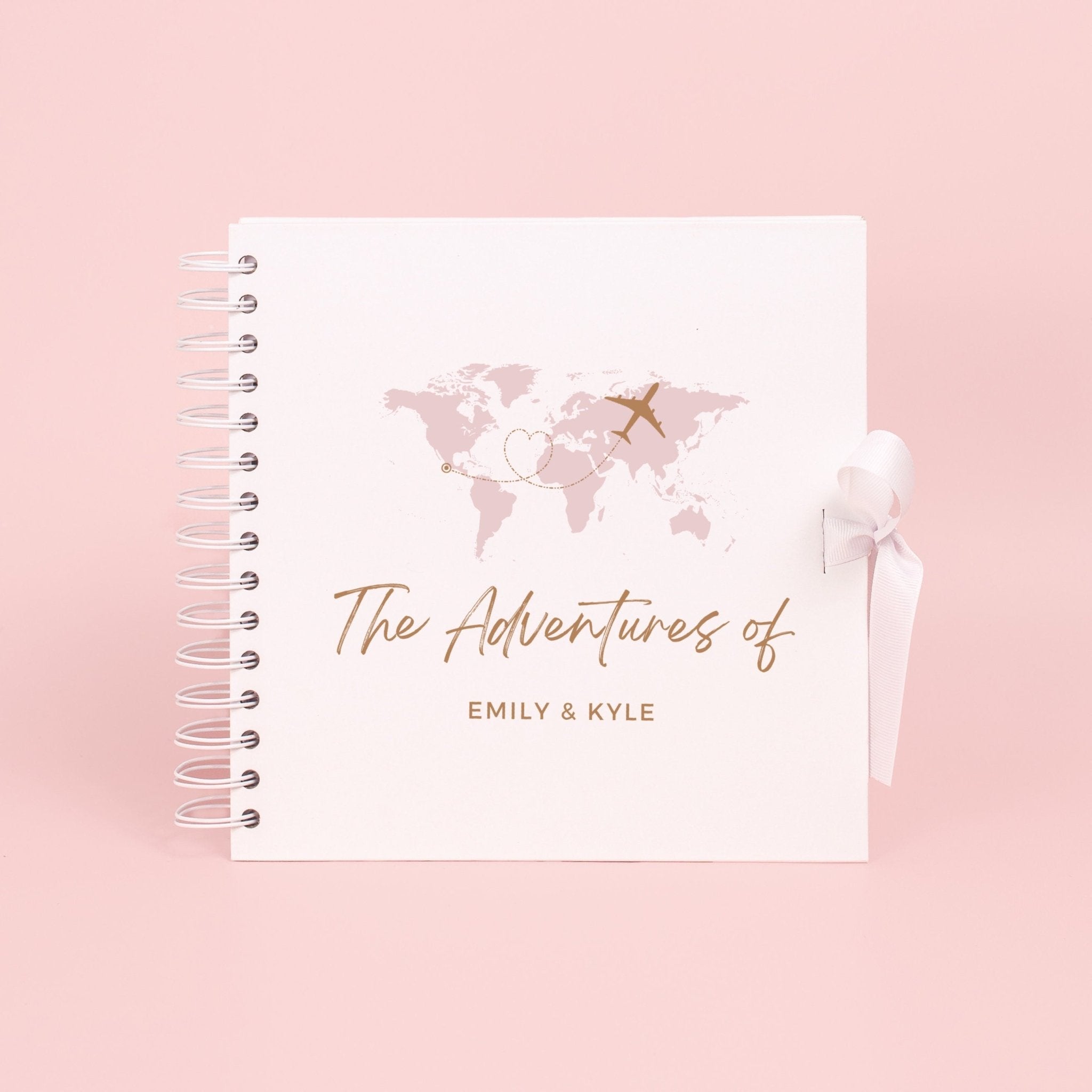 Personalised Scrapbook Travel Journal - Jessica Hollie Gifts