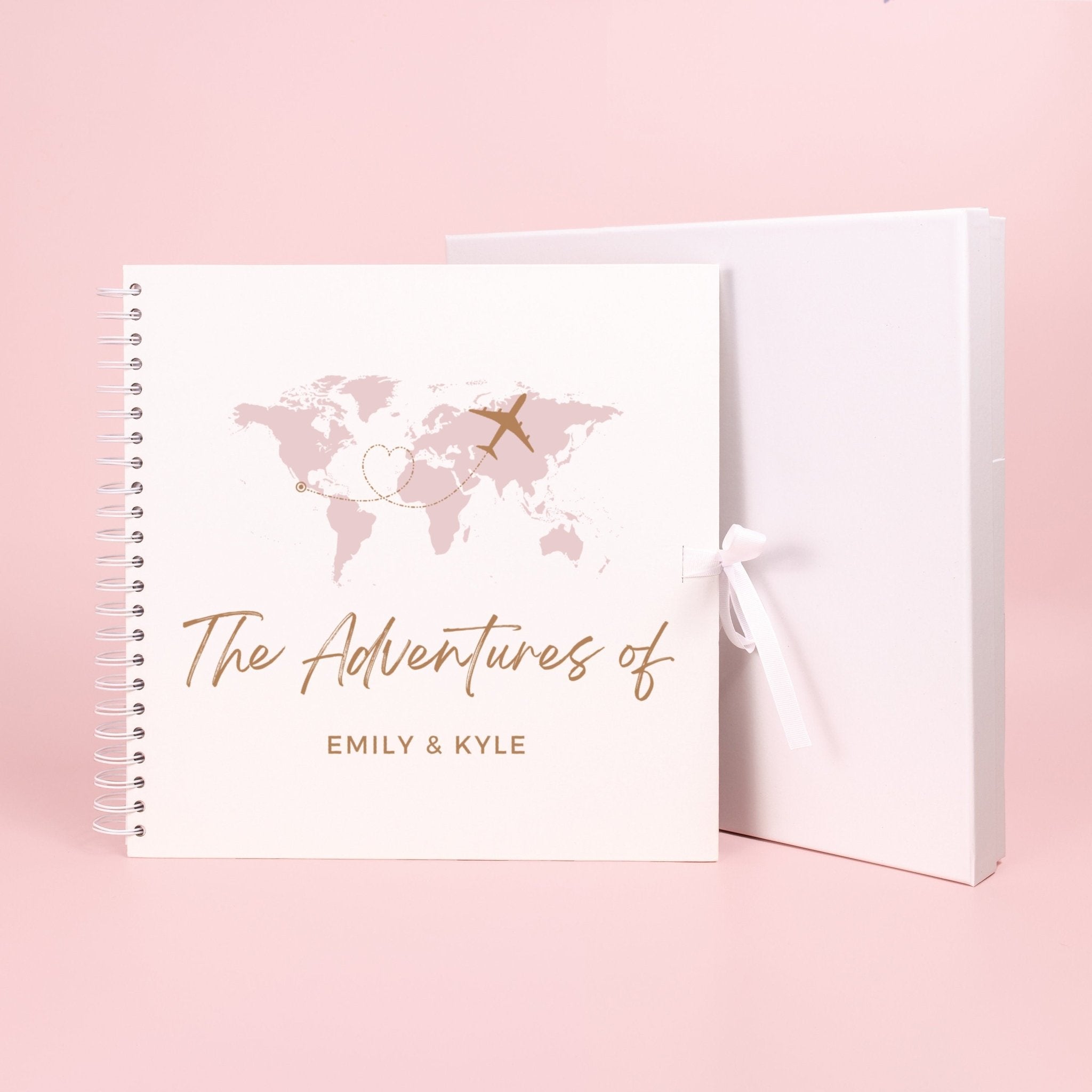Personalised Scrapbook Travel Journal - Jessica Hollie Gifts