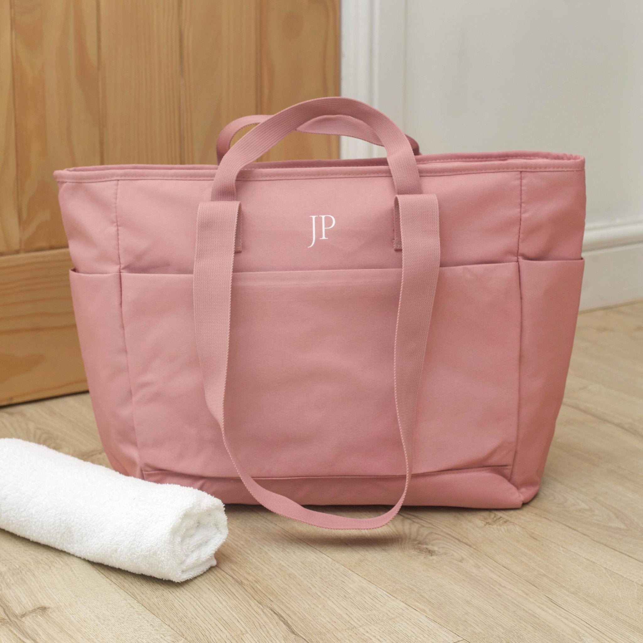 Personalised shoulder Bag, gifts for her, Custom Yoga Duffle Bag, Custom Weekender Bag, Travel Bag, Initial Gym Bag, Hospital Bag, Gifts for - Jessica Hollie Gifts