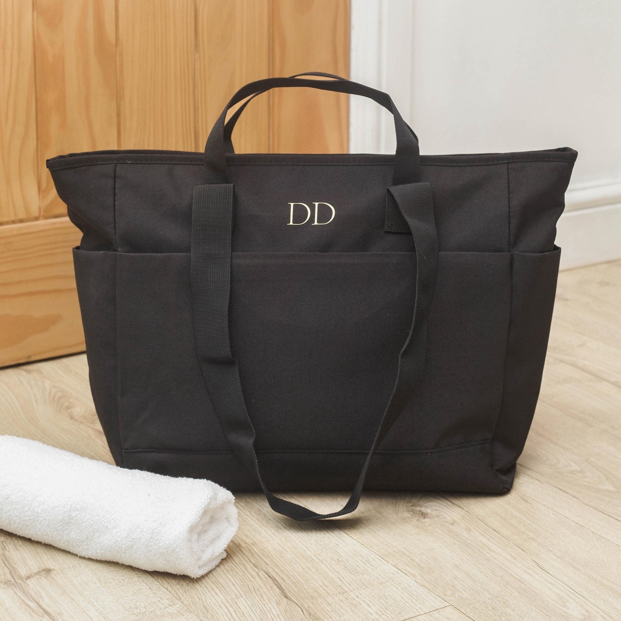 Personalised shoulder Bag, gifts for her, Custom Yoga Duffle Bag, Custom Weekender Bag, Travel Bag, Initial Gym Bag, Hospital Bag, Gifts for - Jessica Hollie Gifts