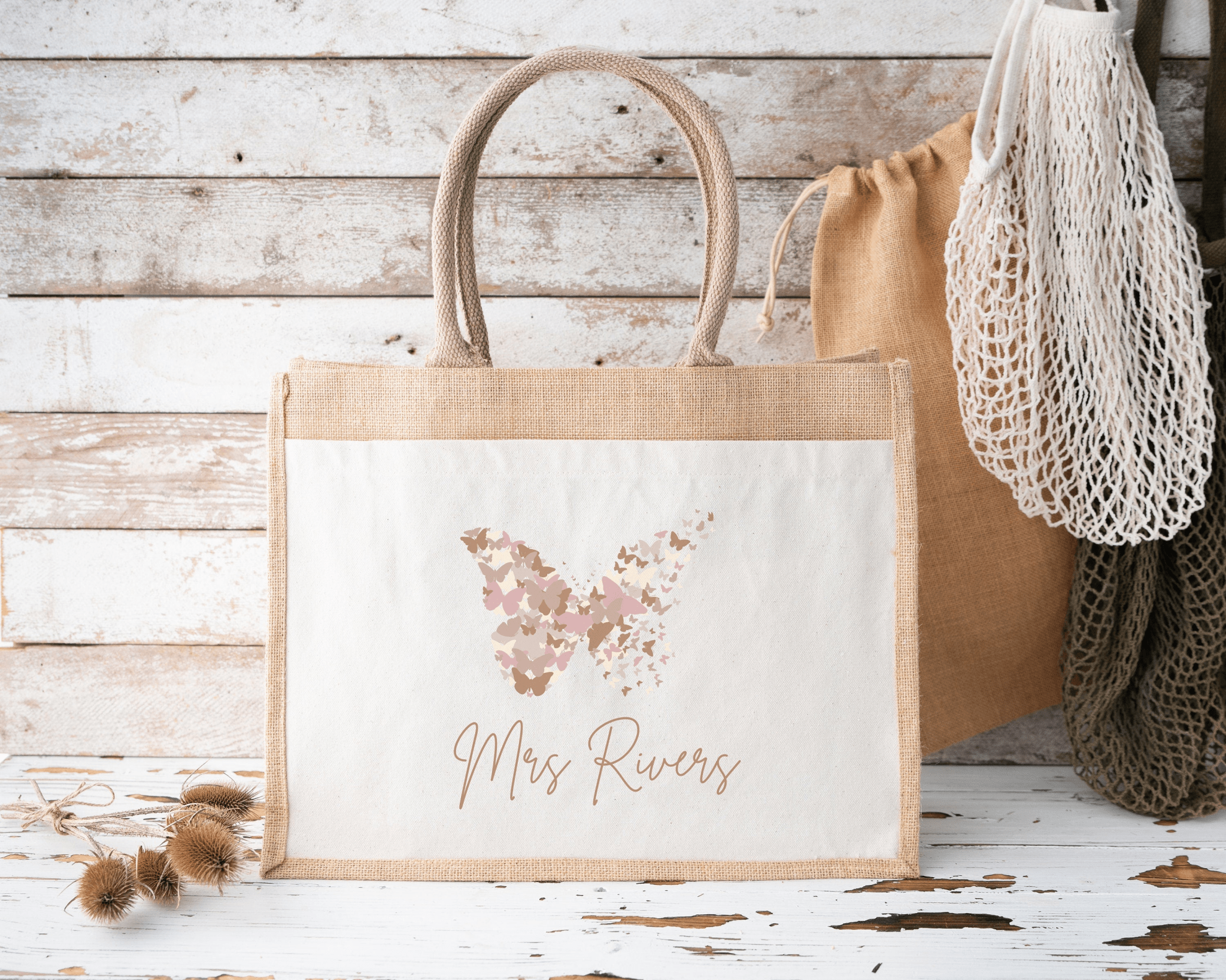Personalised Teacher tote bag, teacher appreciation gift, custom name teacher, gift for teacher, end of year, thank you teacher assistant - Jessica Hollie Gifts