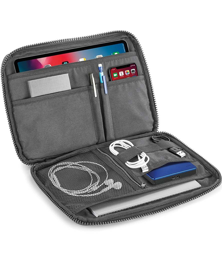 Personalised Tech Travel cable organiser bag, Travel Electronics Accessories Bag, Tech Organizer, Anniversary gift, Fathers day Gift for Him - Jessica Hollie GiftsBag