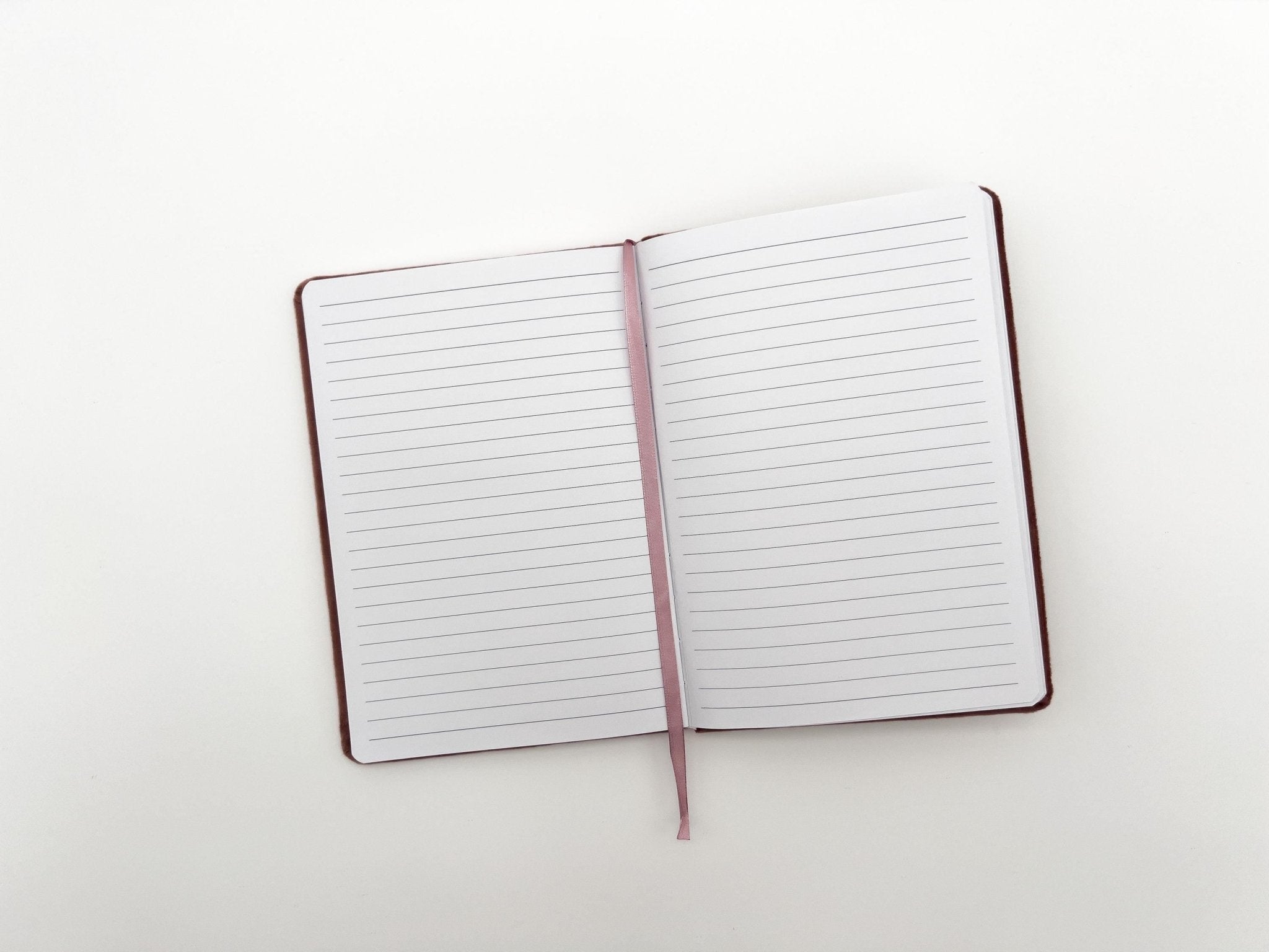 Personalised Velvet Notebook – Custom Initials Journal - Jessica Hollie Gifts