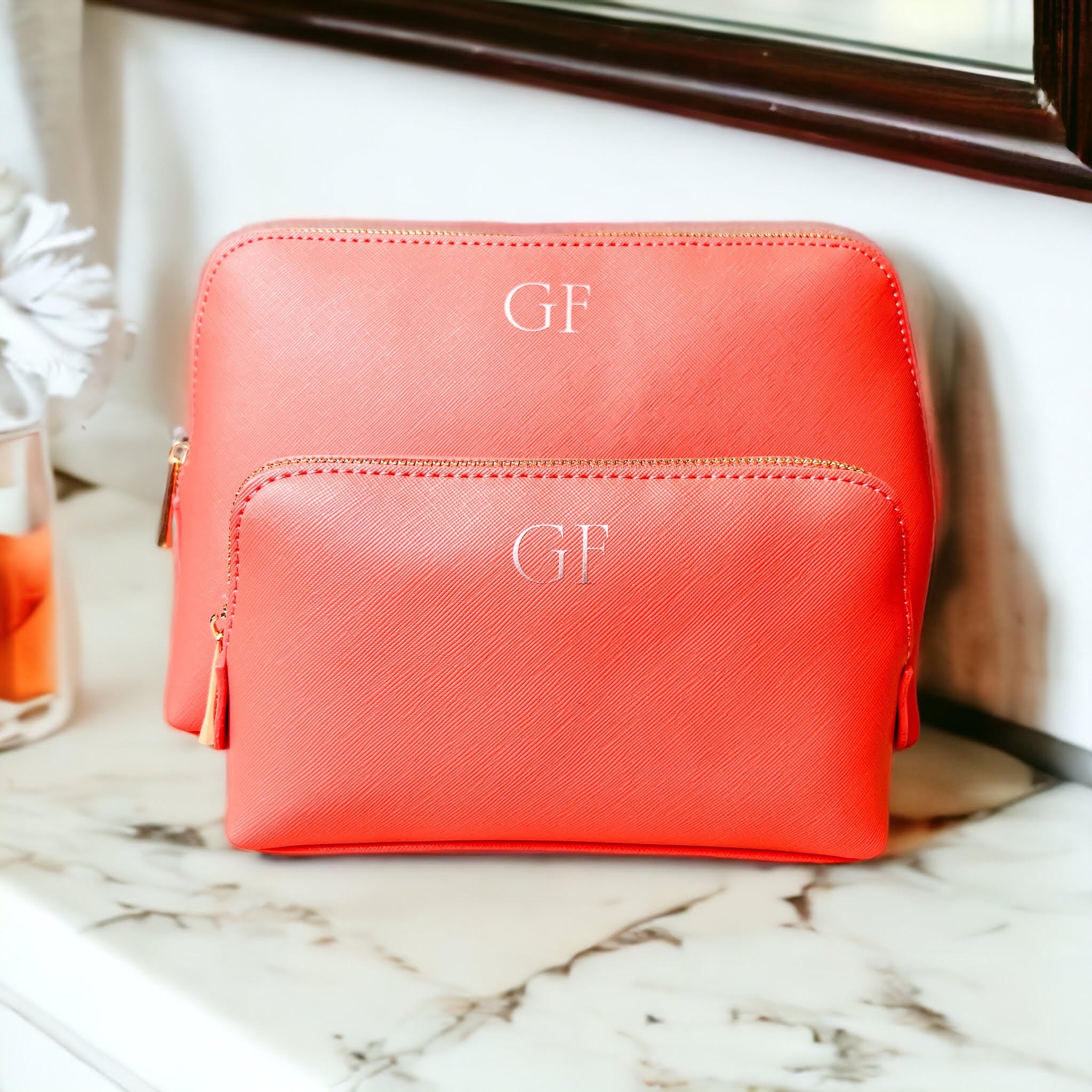 Personalised Monogram Makeup Bag