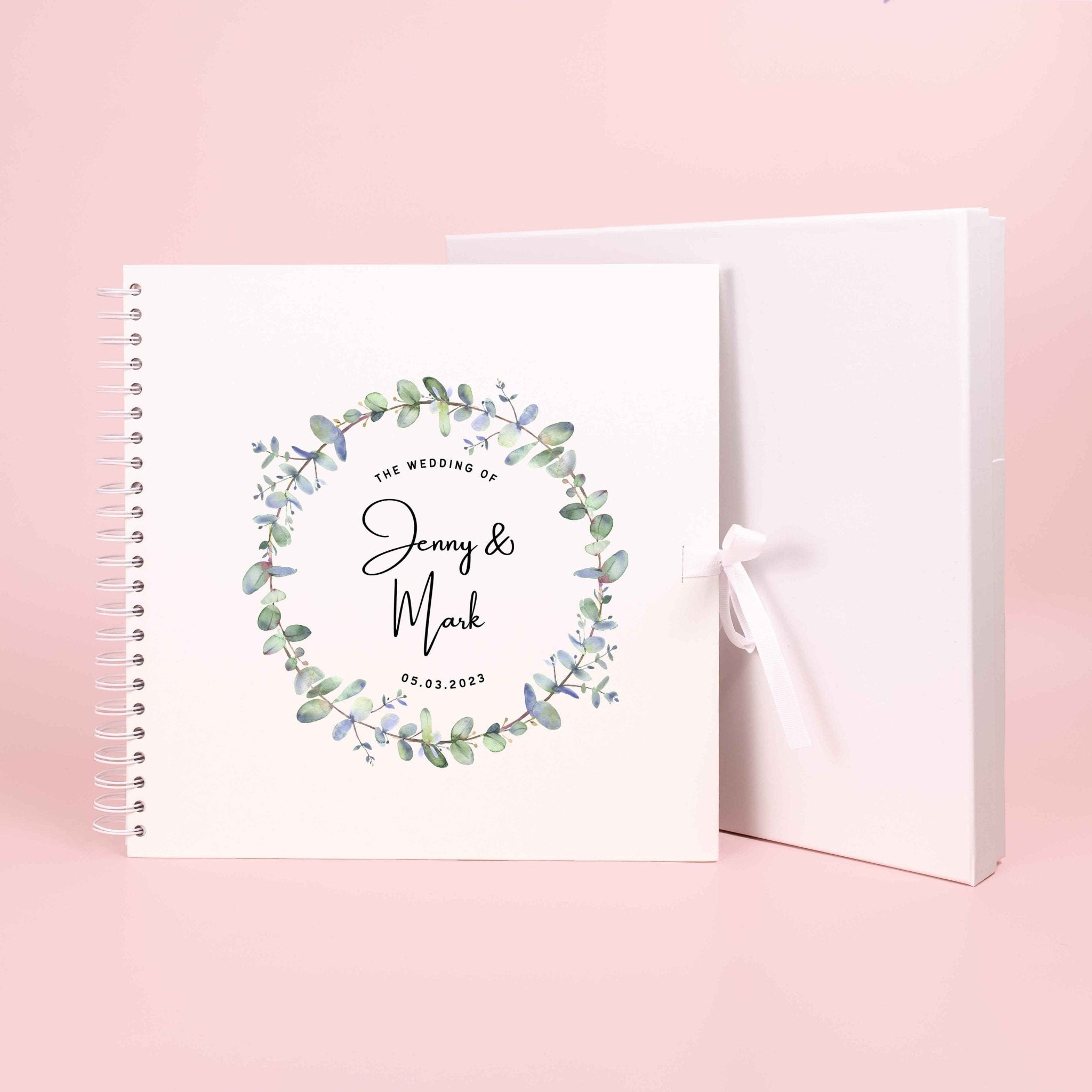 Wedding Scrapbook Personalised, Wedding Guest Book, Personalized Guestbook, Custom Guest Book, Scrapbook Photo Album, Custom Wedding Decor - Jessica Hollie Gifts