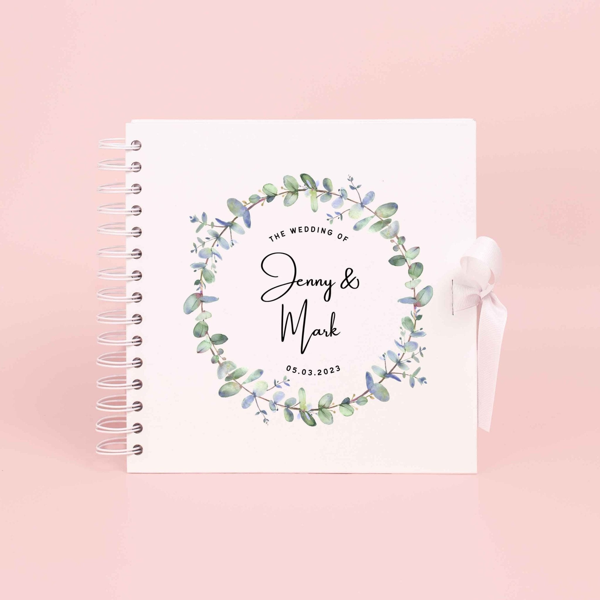 Wedding Scrapbook Personalised, Wedding Guest Book, Personalized Guestbook, Custom Guest Book, Scrapbook Photo Album, Custom Wedding Decor - Jessica Hollie Gifts