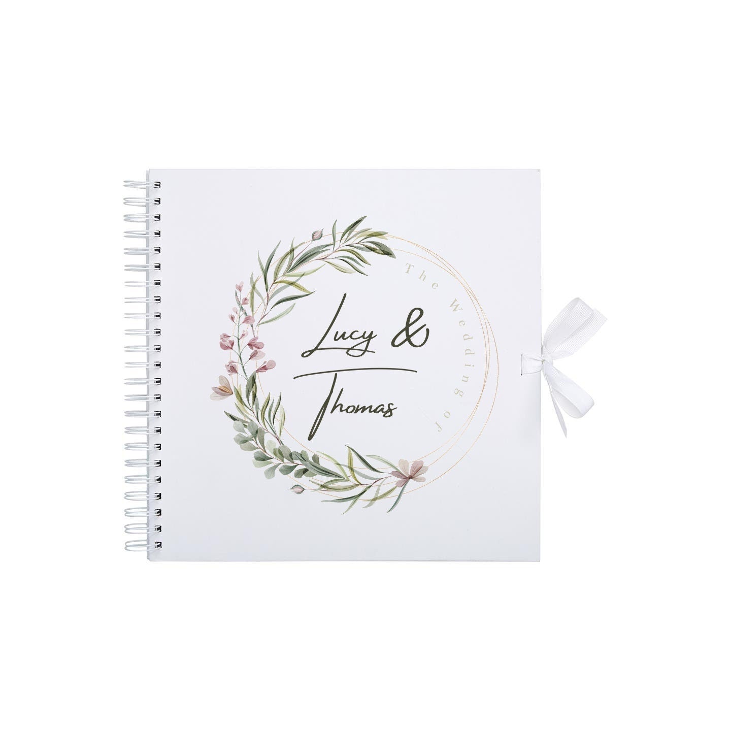 Wedding Scrapbook Personalised, Wedding Guest Book, Personalized Guestbook, Custom Guest Book, Scrapbook Photo Album, Custom Wedding Decor - Jessica Hollie Gifts