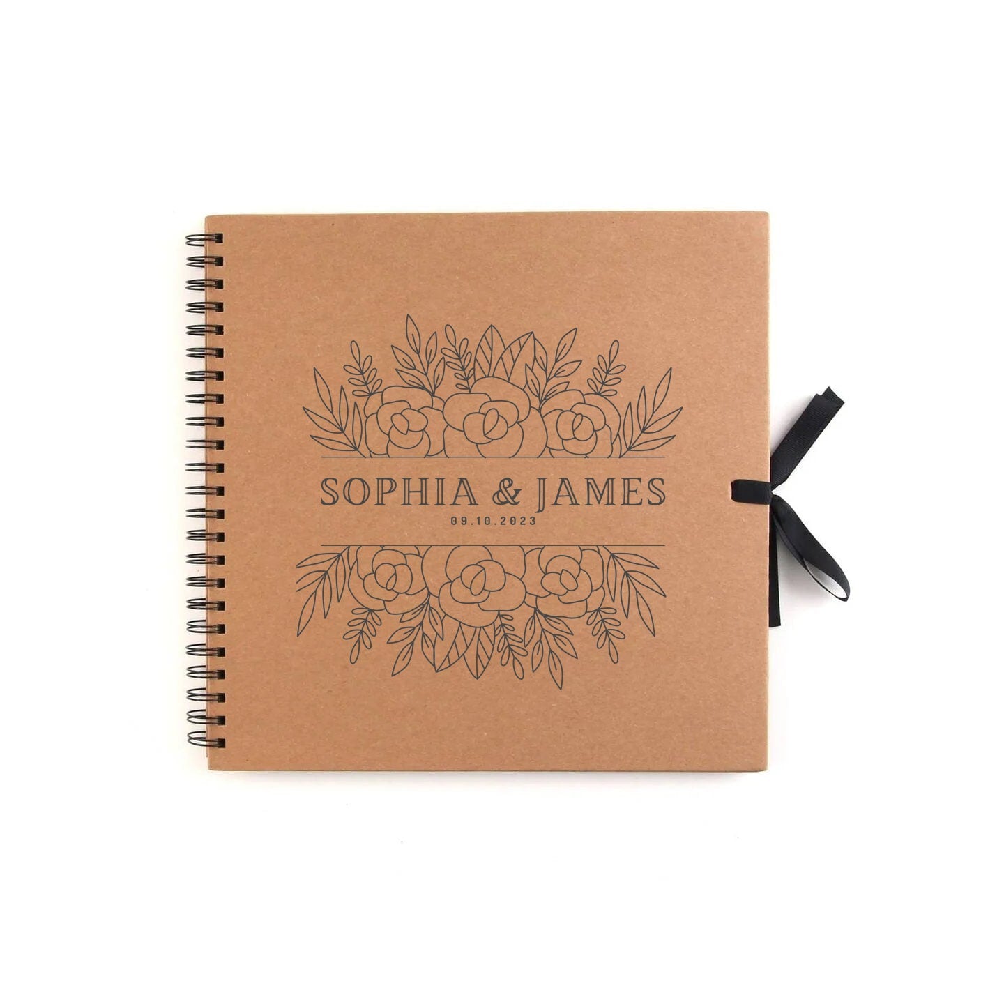 Personalised Wedding Scrapbook Photo Album