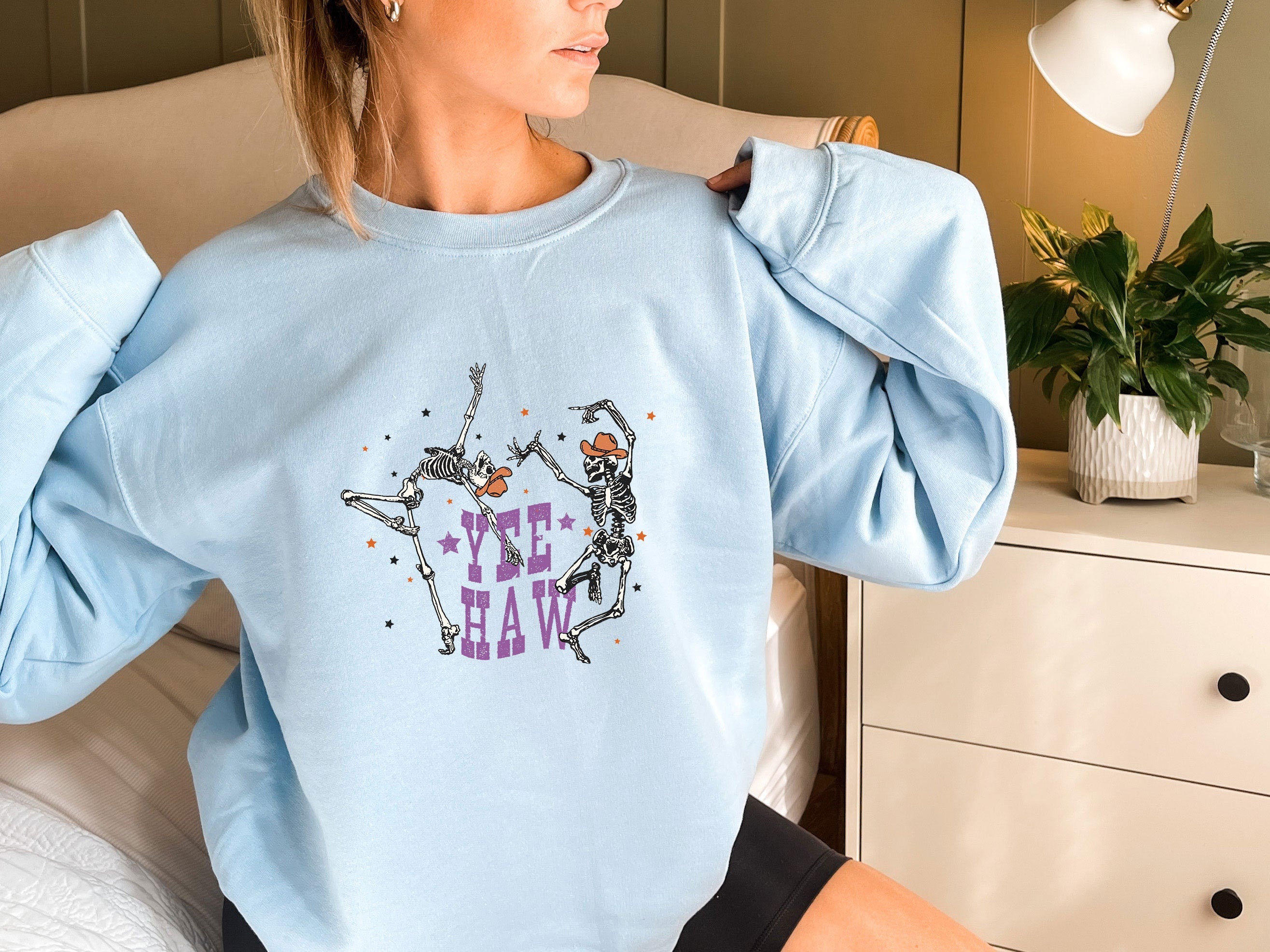 Halloween Sweatshirt, Halloween Crewneck Sweater, Pumpkin Fall Sweater, Spooky Sweatshirt, Funny Halloween Gift, Halloween Party Top