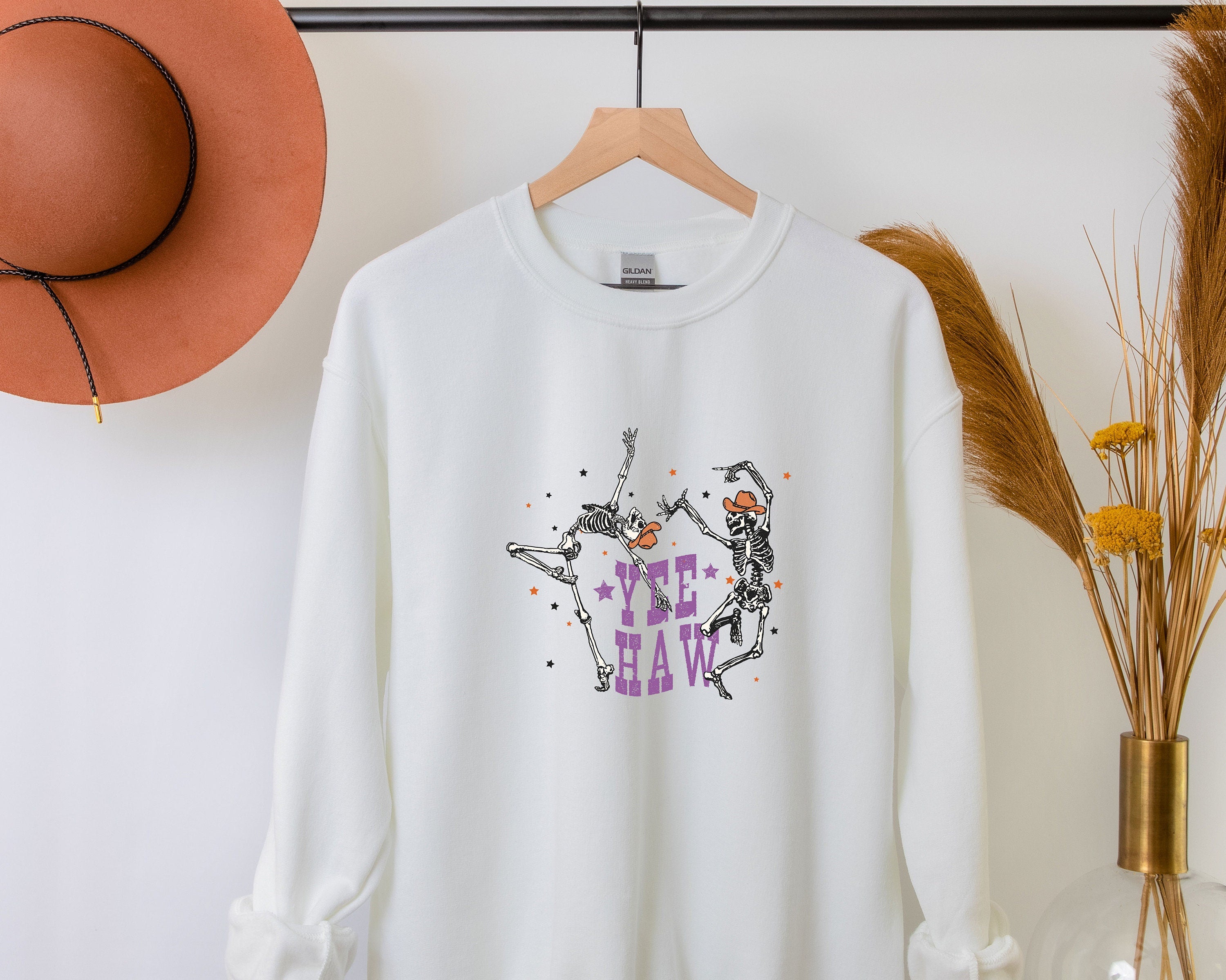 Halloween Sweatshirt, Halloween Crewneck Sweater, Pumpkin Fall Sweater, Spooky Sweatshirt, Funny Halloween Gift, Halloween Party Top