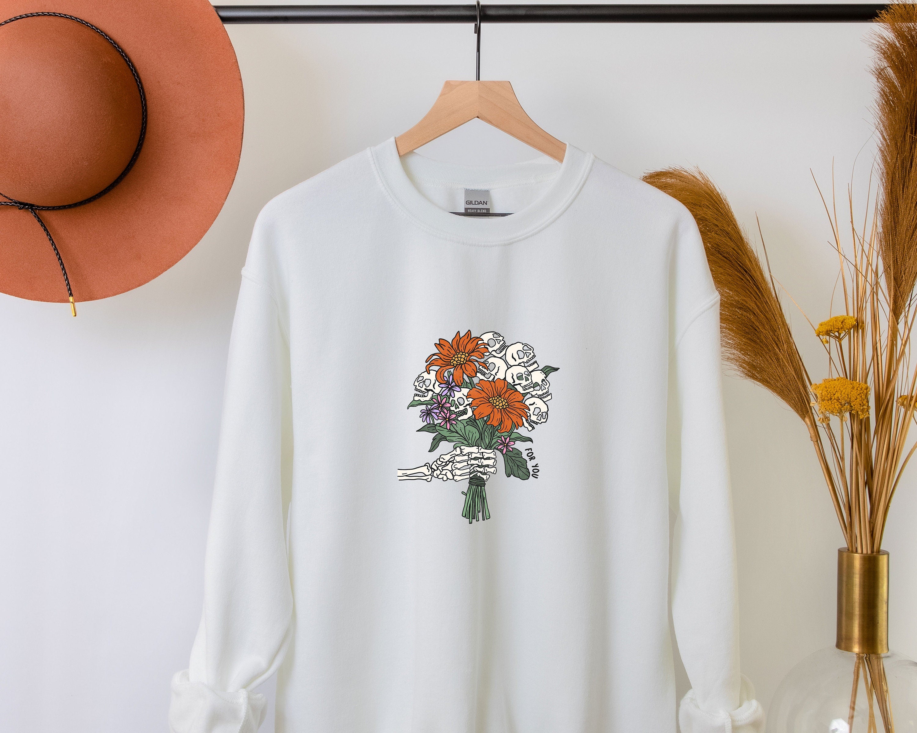 Halloween Sweatshirt, Halloween Crewneck Sweater, Pumpkin Fall Sweater, Spooky Sweatshirt, Funny Halloween Gift, Halloween Party Top