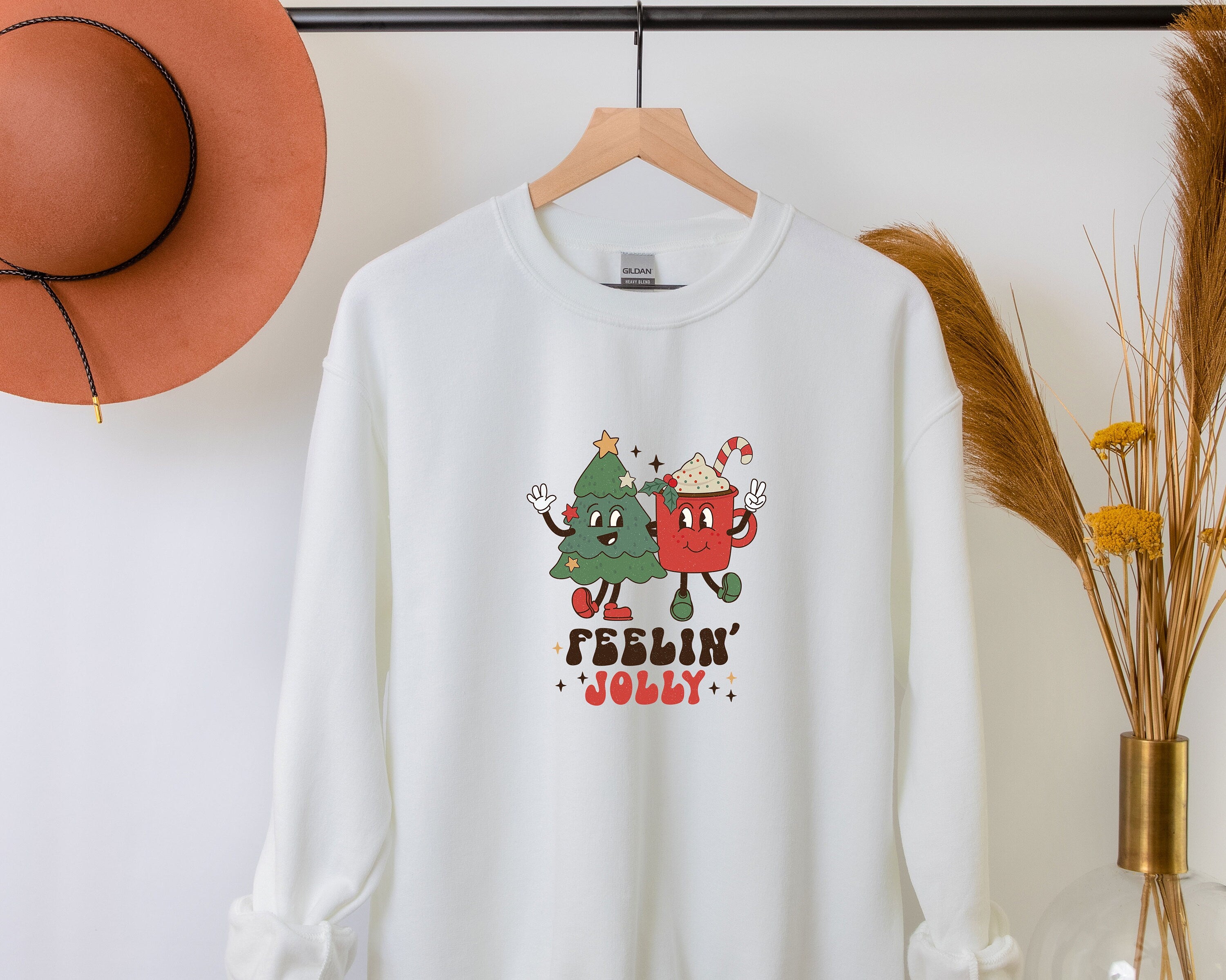 Christmas Sweatshirt, Christmas jumper day, Xmas Jumper, Christmas Sweater, Winter Holiday Sweater, Women’s Merry Christmas, Unisex Crew