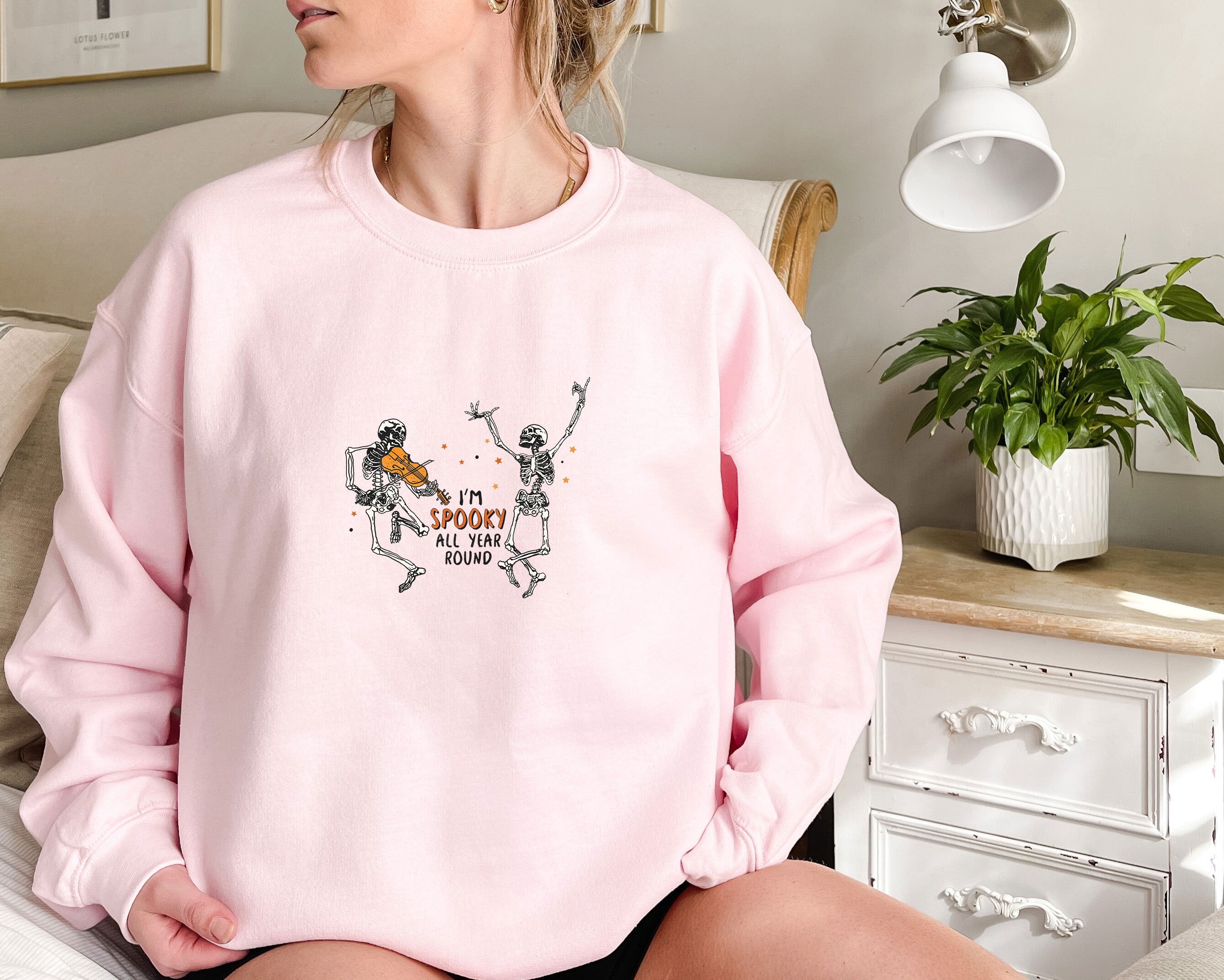 Halloween Sweatshirt, Halloween Crewneck Sweater, Pumpkin Fall Sweater, Spooky Sweatshirt, Funny Halloween Gift, Halloween Party Top