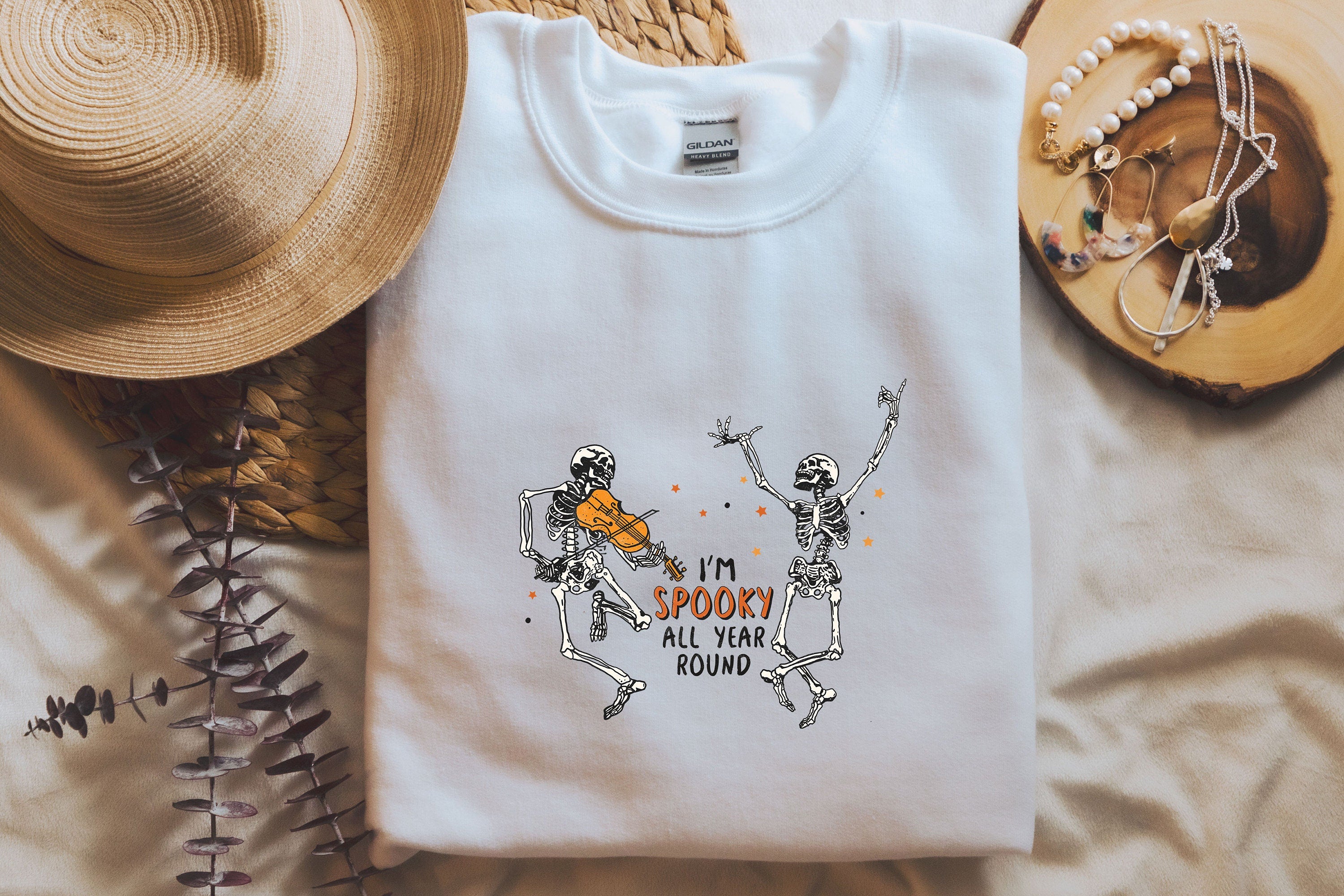 Halloween Sweatshirt, Halloween Crewneck Sweater, Pumpkin Fall Sweater, Spooky Sweatshirt, Funny Halloween Gift, Halloween Party Top