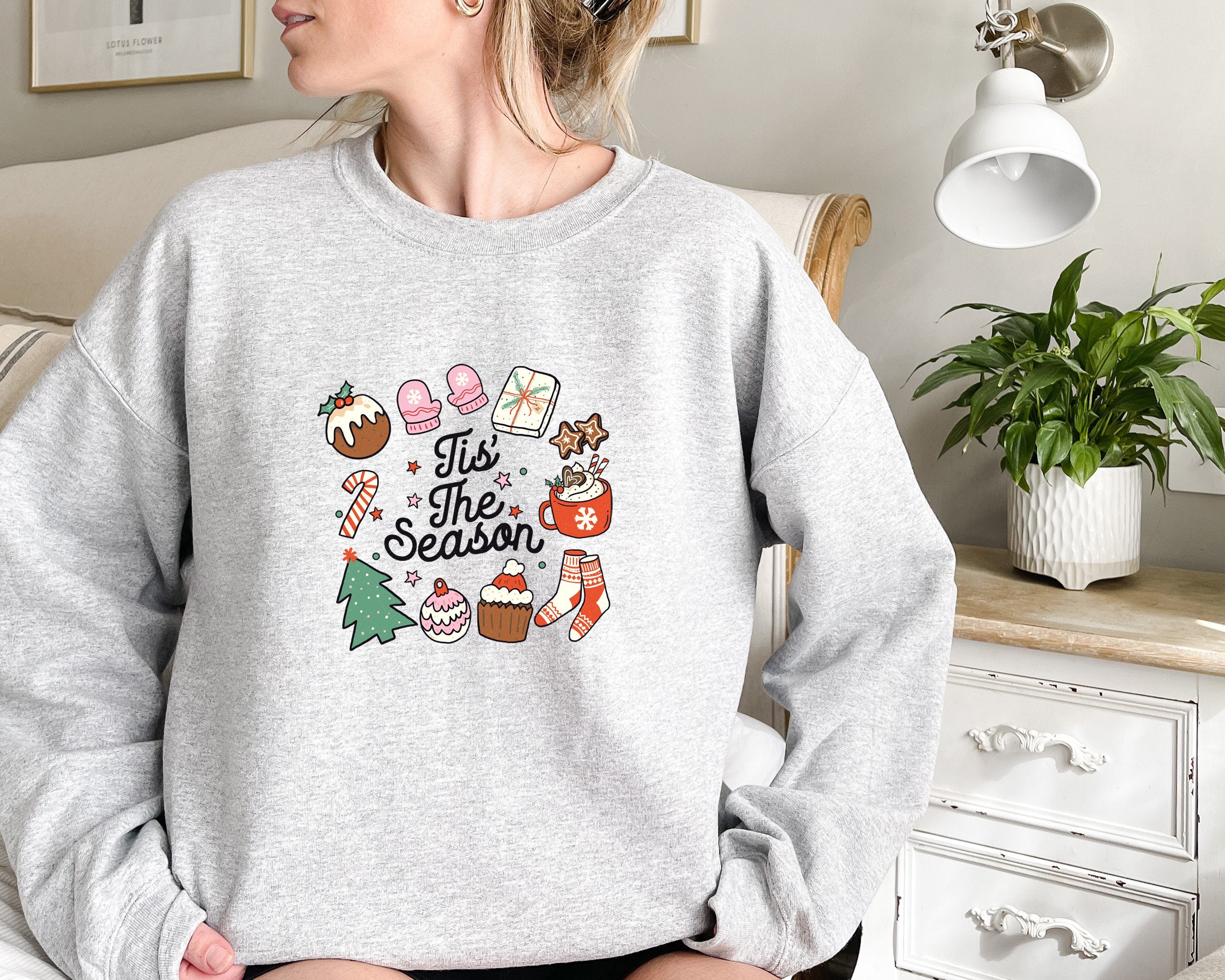 Christmas Love Sweatshirt, Merry and Bright Christmas Shirt, Christmas Family Matching Shirt, Christmas Pajama, Christmas Tree Tee