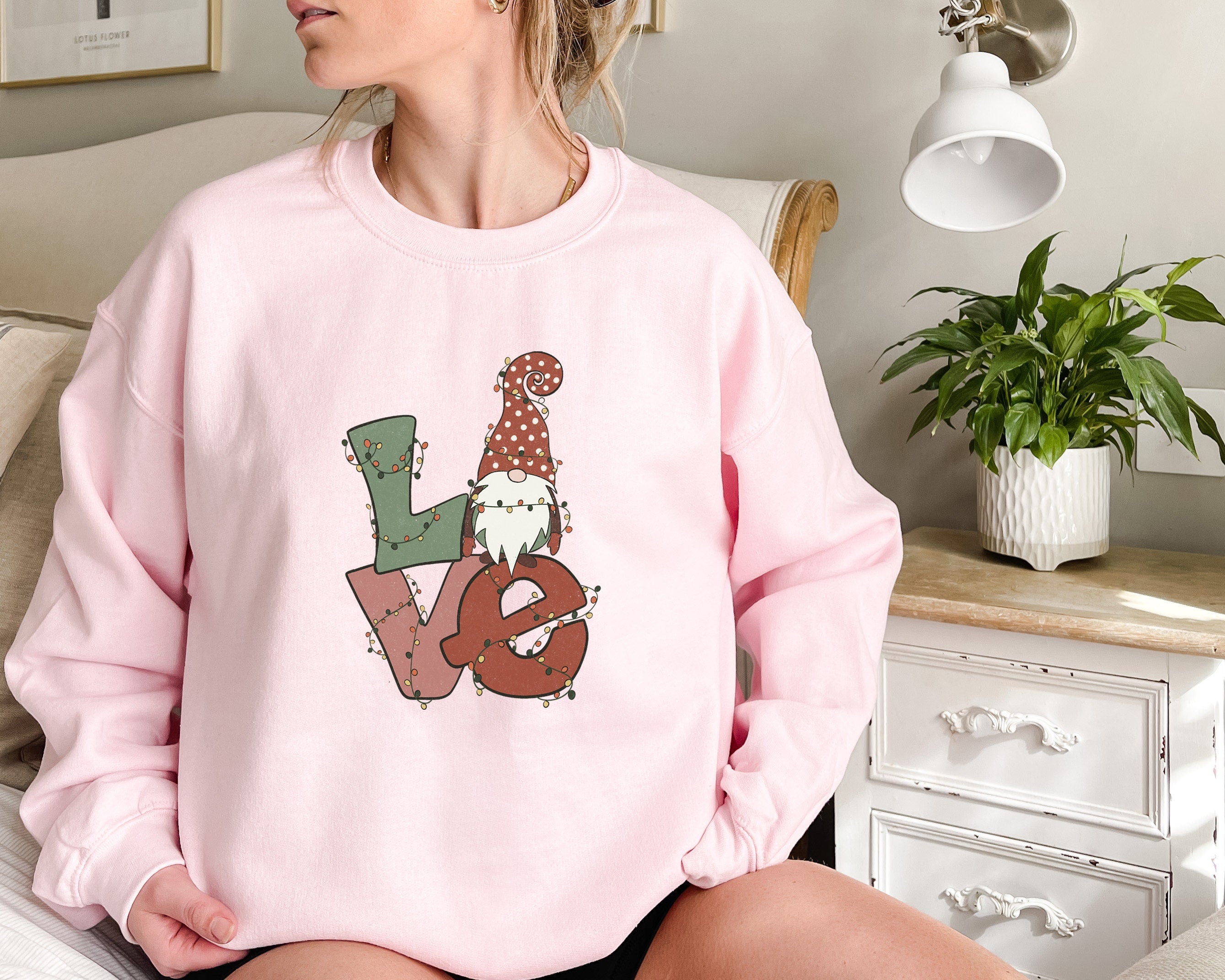 Christmas Love Sweatshirt, Merry and Bright Christmas Shirt, Christmas Family Matching Shirt, Christmas Pajama, Christmas Tree Tee