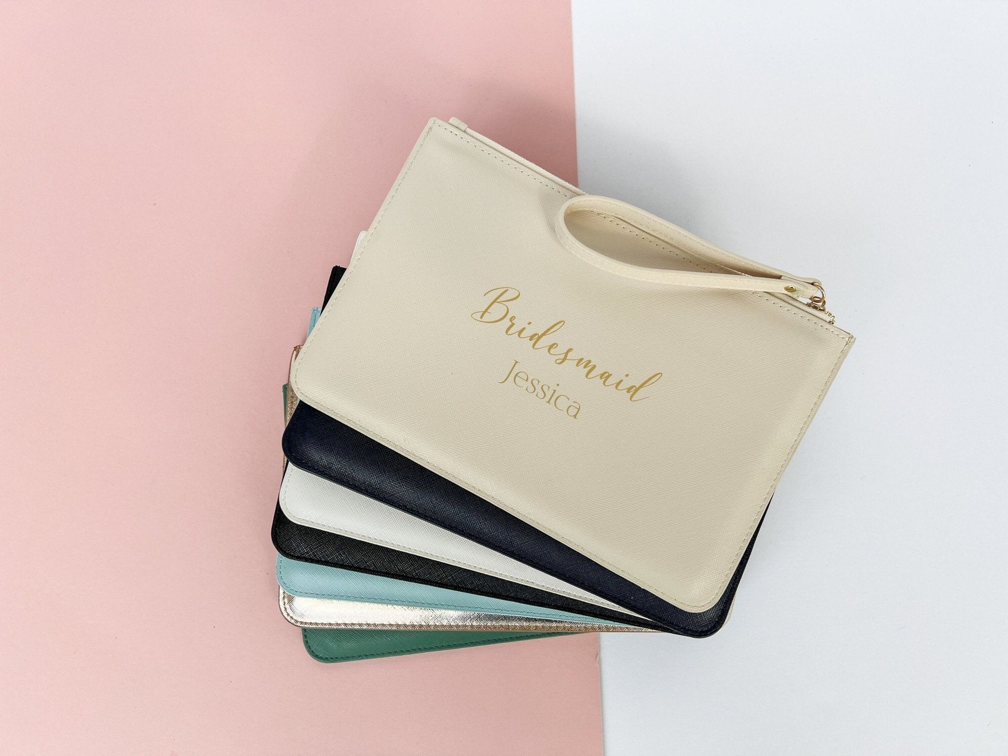 Bridesmaid Gifts Clutch Bag - Jessica Hollie GiftsAccessory