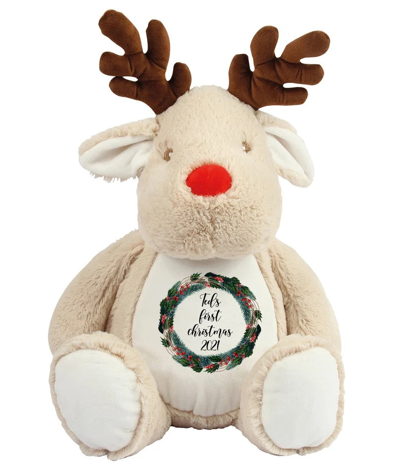 Personalised Christmas Reindeer