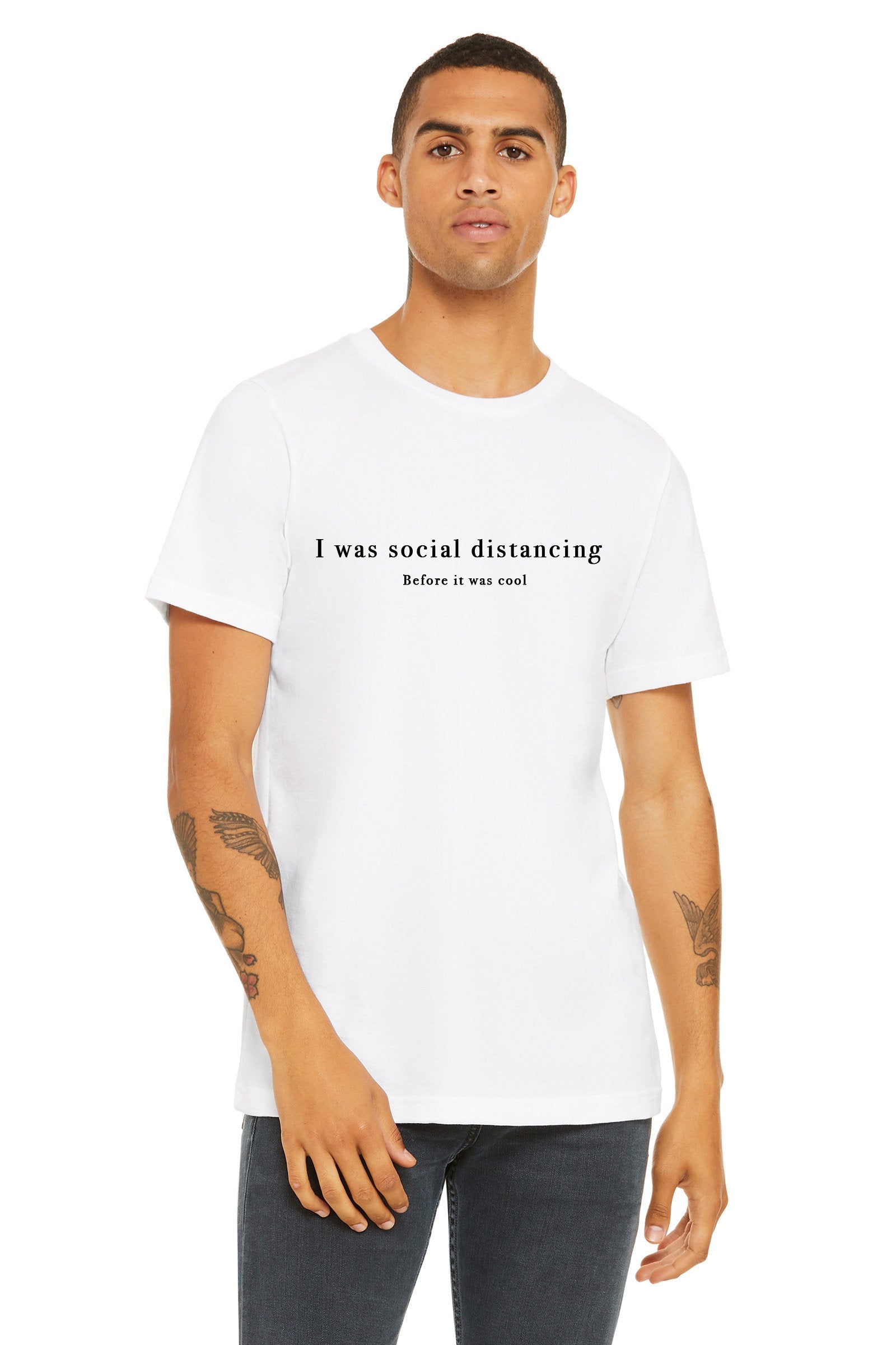 I Was Social Distancing Before It Was Cool T-Shirt