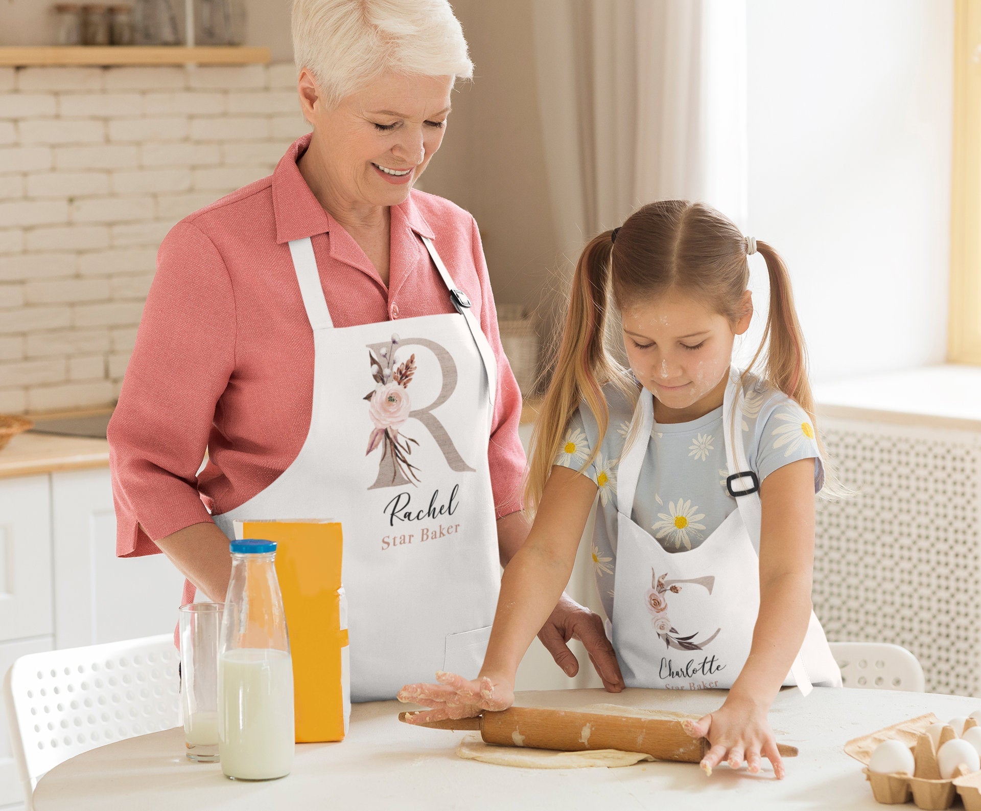 Personalised Initial Apron