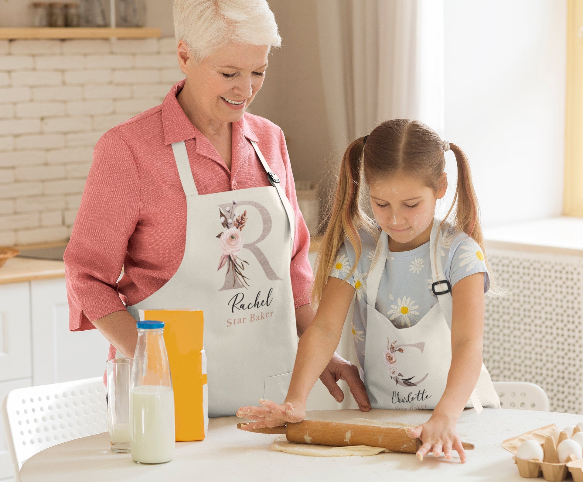 Personalised Initial Apron