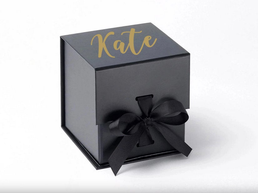 Large Cube Personalised Gift Box