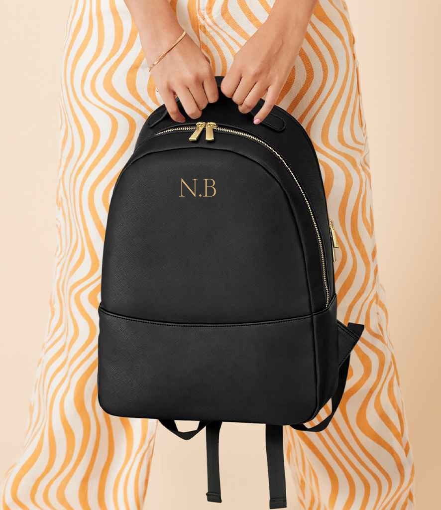 Personalised backpack with Initials - Jessica Hollie GiftsBag