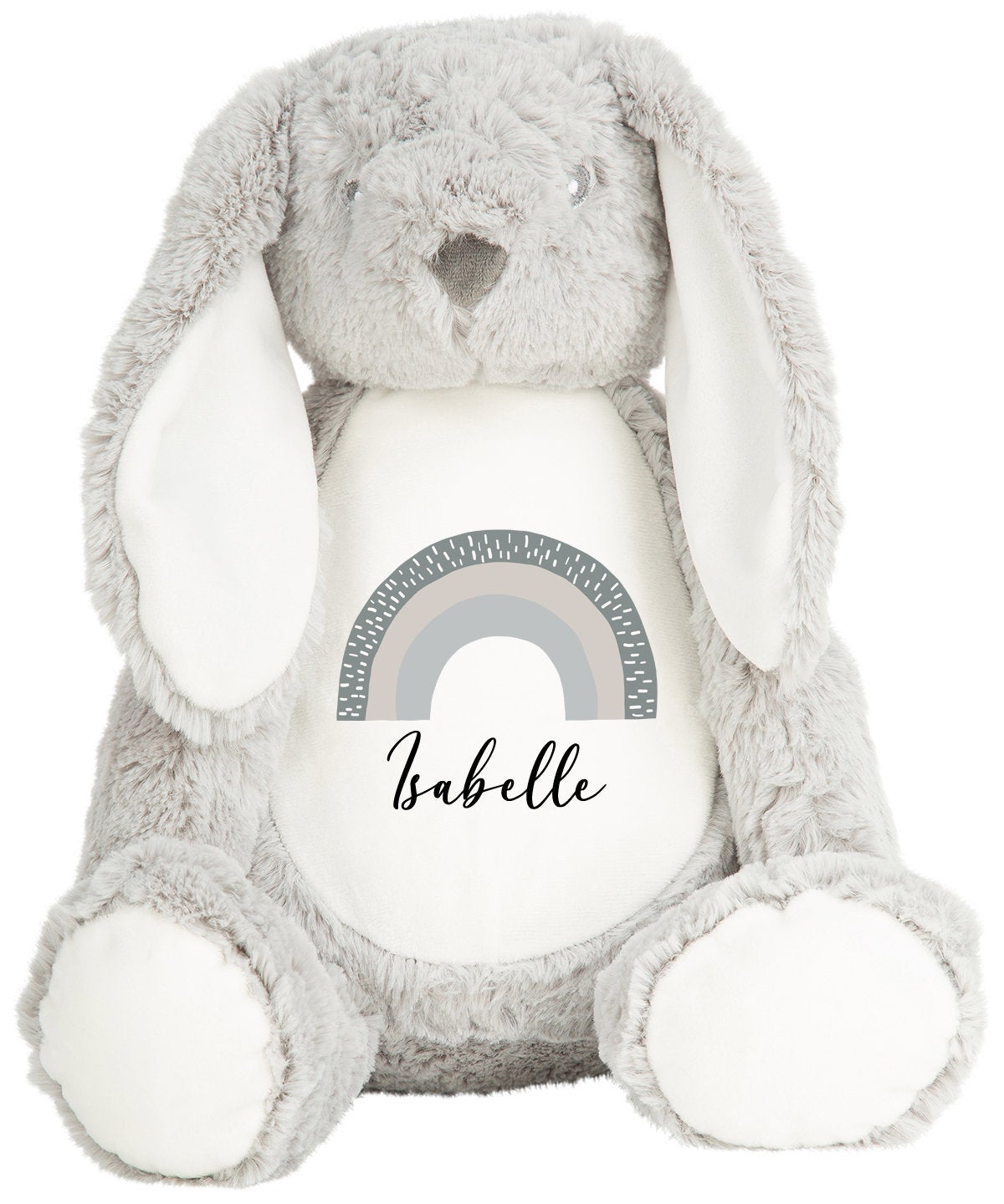 Personalised Rainbow Bunny Rabbit - Jessica Hollie GiftsToy